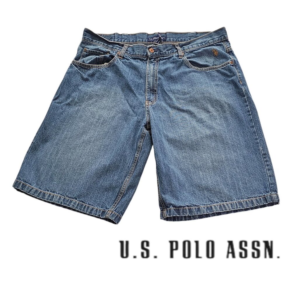 U.S. Polo Assn. 40 Denim Jean Shorts Blue